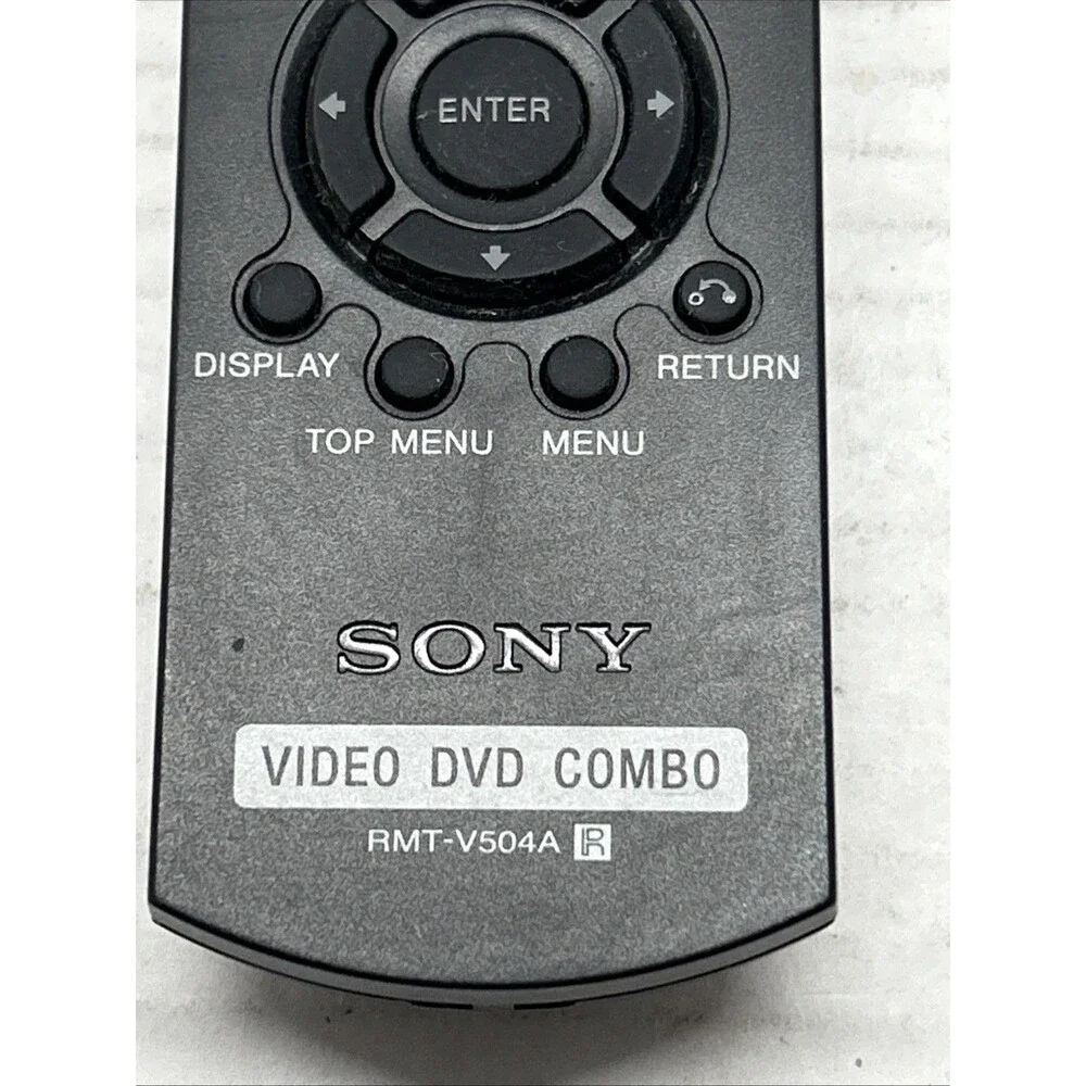 Sony Remote Control RMT-V504A Video DVD/VCR Combo - Tested